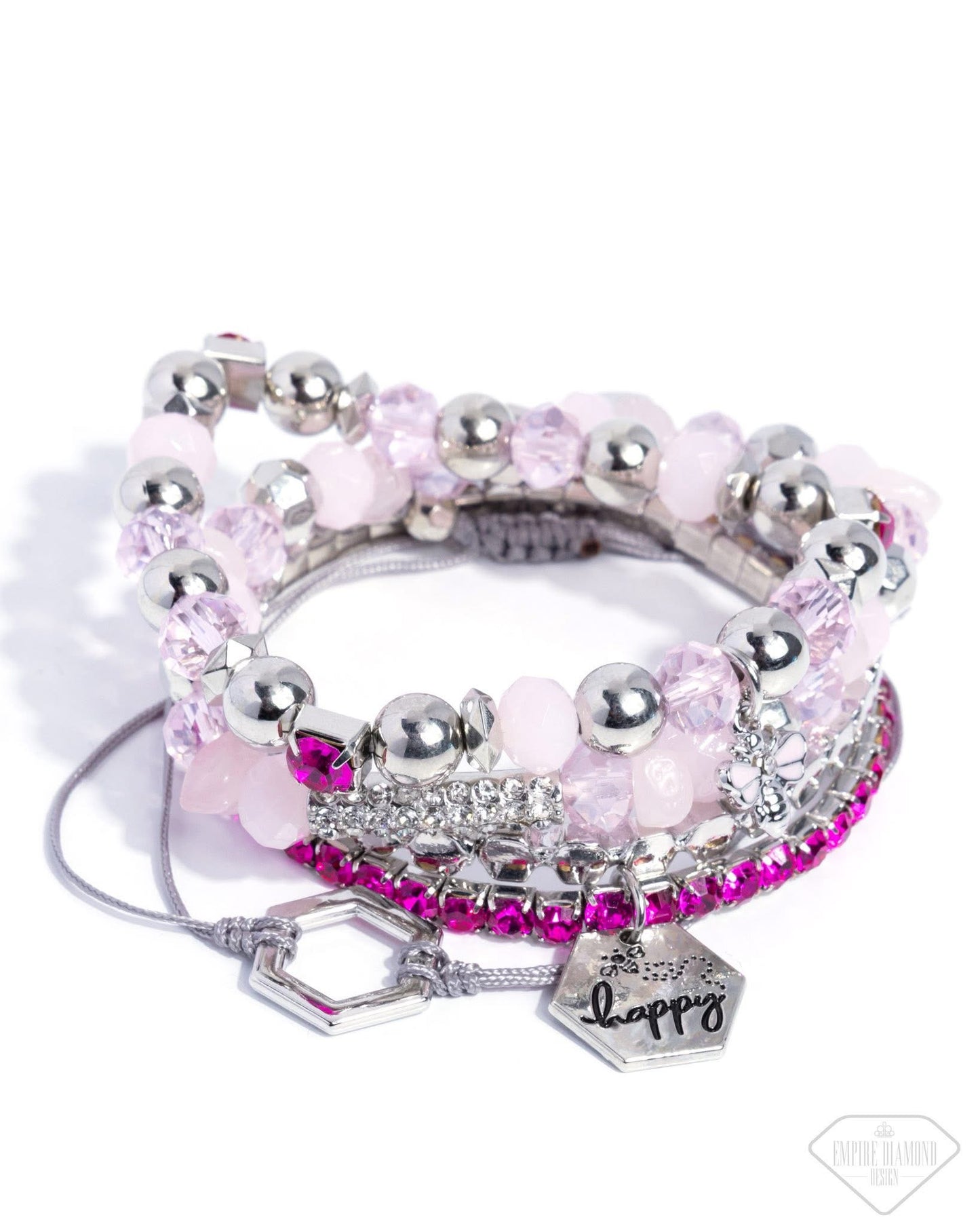 Empire diamond bracelet