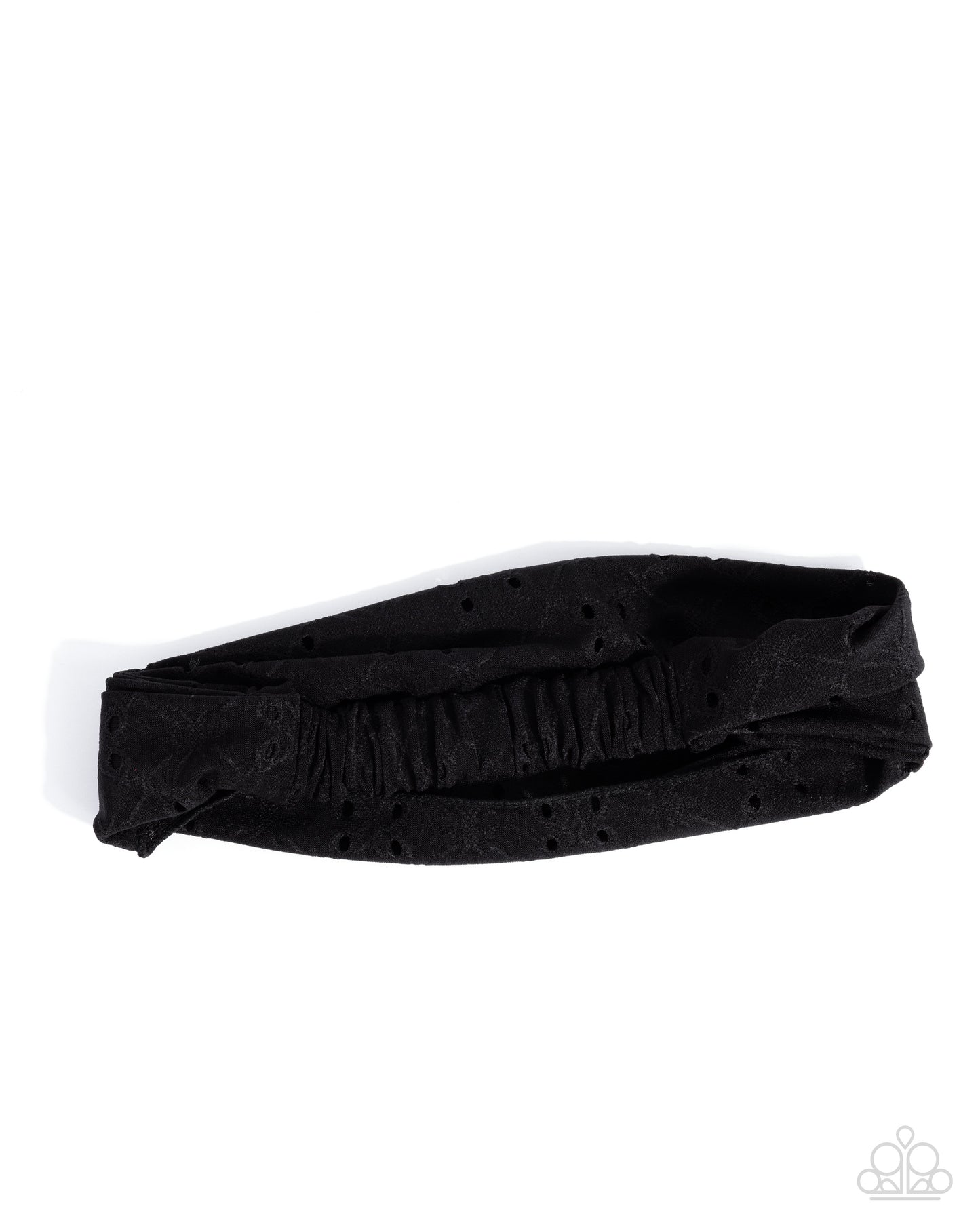Eyelet Elegance - Black