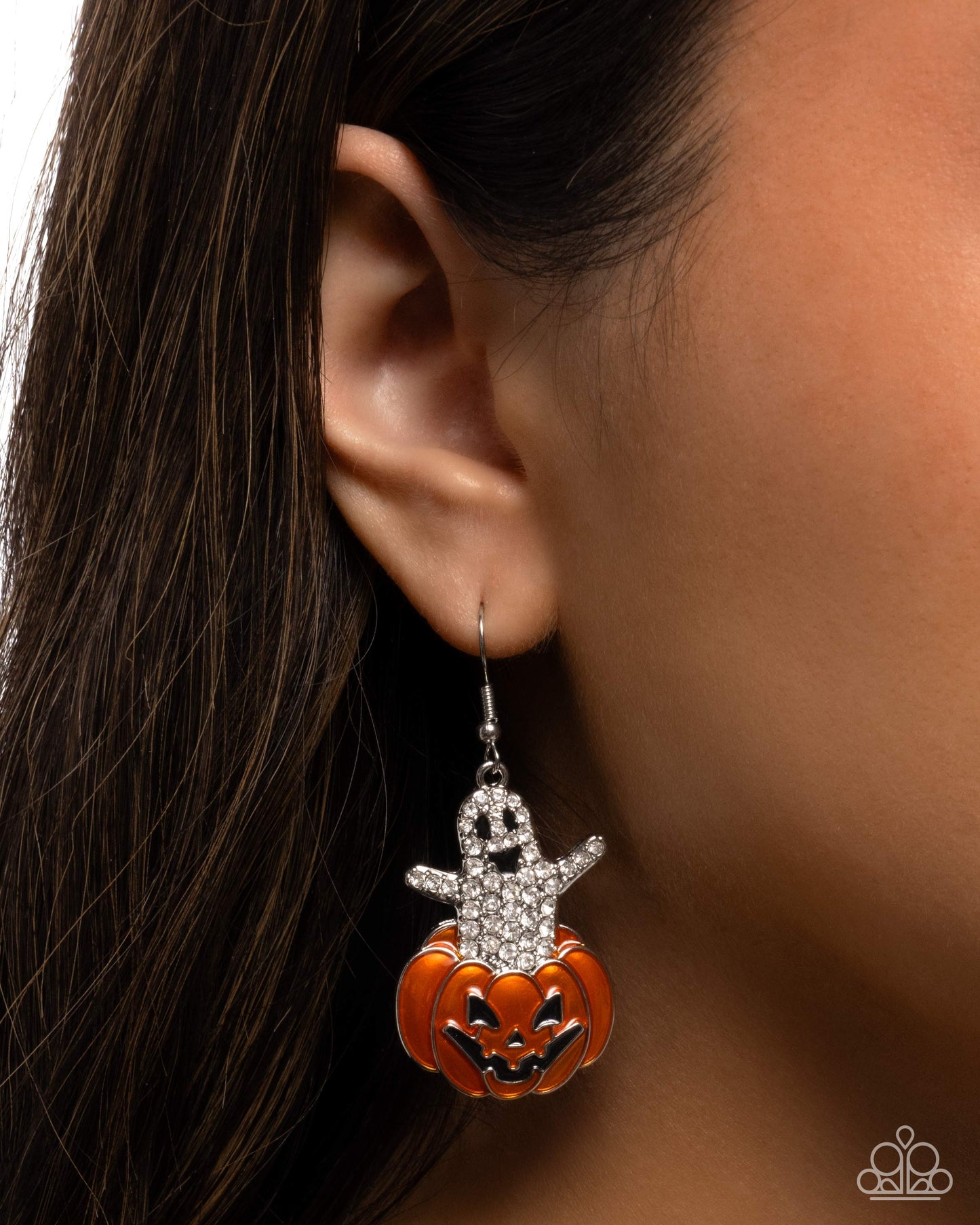 Spooky Statement - multi - paparazzi accessories earrings