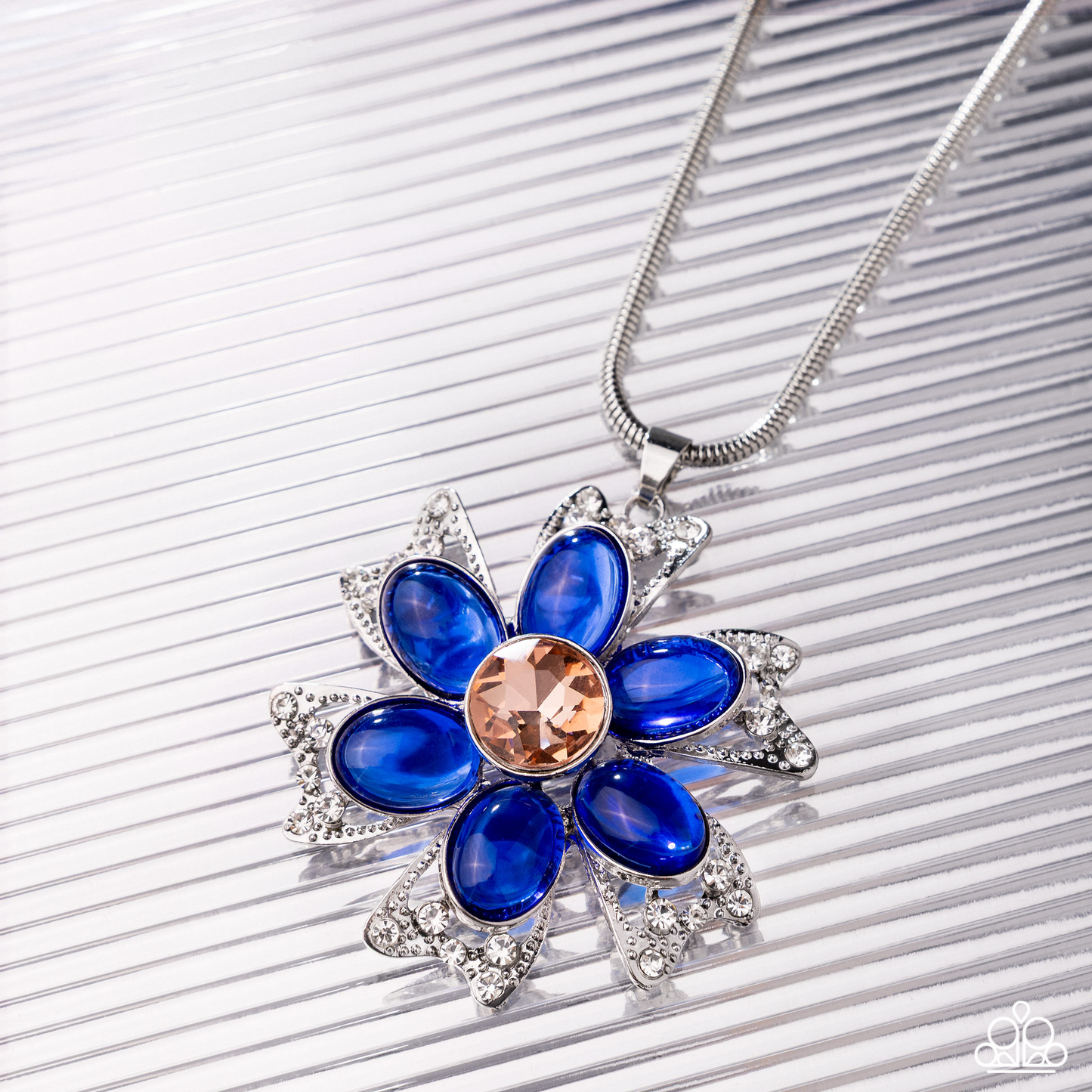 Floral Figurehead - Blue
