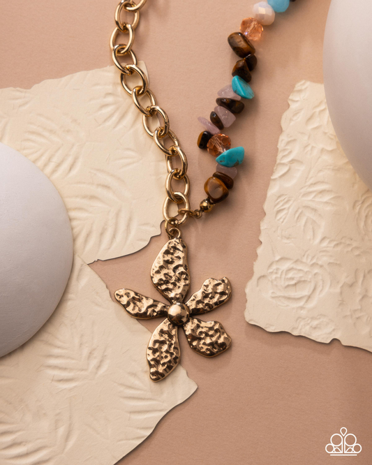 Floral Feint - Brown
