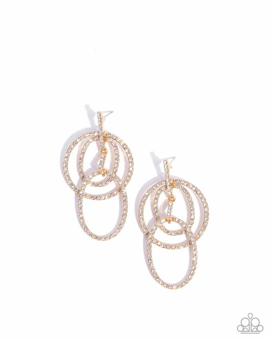 Geometric Glitz - Gold