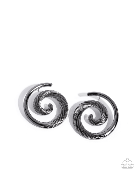 Spiral Silhouette - Black