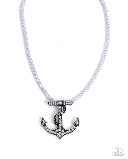 Anchored Allure - White